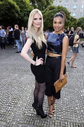 Mirja du Mont und Alexandra Maurer bei der Michalsky StyleNite Perspektive auf der Mercedes-Benz Fashion Week Berlin Spring Summer 2017. Berlin, 01.07.2016 Foto:xS.xGabschx xFuturexImage