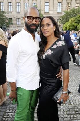 Barbara Becker mit Chris Glass bei der Michalsky StyleNite Perspektive auf der Mercedes-Benz Fashion Week Berlin Spring Summer 2017. Berlin, 01.07.2016 Foto:xS.xGabschx xFuturexImage