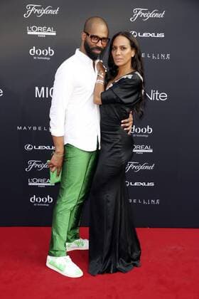 Barbara Becker mit Chris Glass bei der Michalsky StyleNite Perspektive auf der Mercedes-Benz Fashion Week Berlin Spring Summer 2017. Berlin, 01.07.2016 Foto:xS.xGabschx xFuturexImage