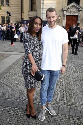 Hadnet Tesfai mit Ehemann Flo Reichelsdorfer bei der Michalsky StyleNite Perspektive auf der Mercedes-Benz Fashion Week Berlin Spring Summer 2017. Berlin, 01.07.2016 Foto:xS.xGabschx xFuturexImage