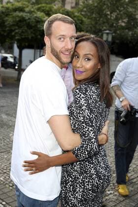 Hadnet Tesfai mit Ehemann Flo Reichelsdorfer bei der Michalsky StyleNite Perspektive auf der Mercedes-Benz Fashion Week Berlin Spring Summer 2017. Berlin, 01.07.2016 Foto:xS.xGabschx xFuturexImage