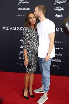 Hadnet Tesfai und Ehemann Flo Reichelsdorfer bei der Michalsky StyleNite Perspektive auf der Mercedes-Benz Fashion Week Berlin Spring Summer 2017. Berlin, 01.07.2016 Foto:xS.xGabschx xFuturexImage