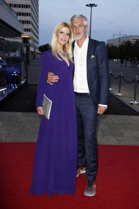 Tanja Bülter mit Nenad Drobnjak bei der 10 Jahre Michalsky Party auf der Mercedes-Benz Fashion Week Berlin Spring Summer 2017. Berlin, 01.07.2016 Foto:xS.xGabschx xFuturexImage