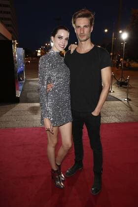 Anna Maria Nemetz und Jan Ole Jönsson (B.O.X.E.R.) bei der 10 Jahre Michalsky Party auf der Mercedes-Benz Fashion Week Berlin Spring Summer 2017. Berlin, 01.07.2016 Foto:xS.xGabschx xFuturexImage