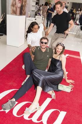 Barbara Becker, Jochen Schropp und Annique Delphine beim Gala Fashion Brunch auf der Mercedes-Benz Fashion Week Berlin Spring Summer 2017. Berlin, 01.07.2016 Foto:xK.xWernerx xFuturexImage
