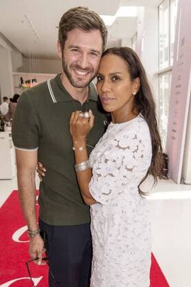 Jochen Schropp und Barbara Becker beim Gala Fashion Brunch auf der Mercedes-Benz Fashion Week Berlin Spring Summer 2017. Berlin, 01.07.2016 Foto:xK.xWernerx xFuturexImage