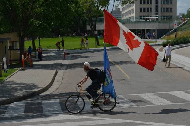 Nationalfeiertag in Kanada July 1, 2016 - Edmonton, Canada - Canada Day 2016 in Edmonton..On Friday, 1 July 2016, in Edmonton, Alberta, Canada. Edmonton Canada  - ZUMAn230