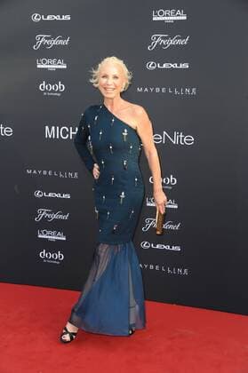 Nadja Michael bei der Ankunft zur Michael Michalsky Style Night im Rahmen der Mercedes-Benz Fashion Week Frühjahr Sommer 2017 am 1.07.2016 in Berlin MBFW Fashionweek in Berlin 2016- Michael Michalsky Style Night 