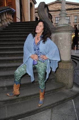 Gabo bei der Ankunft zur Michael Michalsky Style Night im Rahmen der Mercedes-Benz Fashion Week Frühjahr Sommer 2017 am 1.07.2016 in Berlin MBFW Fashionweek in Berlin 2016- Michael Michalsky Style Night 