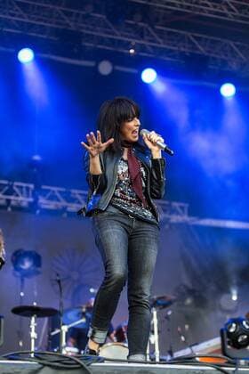 Spielberg 01.07.2016, Red Bull Ring, Spielberg, AUT, FIA, Formel 1, Konzert , im Bild Nena during the concert of Nena at the Red Bull Ring in Spielberg, Austria, 2016 07 01, EX_ANG