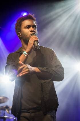 KWABS performing on stage on day one of the Couleur Cafe music festival at the Tour & Taxis site in Brussels, Friday 01 July 2016. The 27th edition of the festival is taking place from 1 to 3 Jult.  AURORExBELOT 04884014