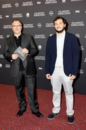 Luca Pellegrini und Kaan Karsan bei der Preisverleihung auf dem 34. Filmfest München 2016 im Festivalzentrum Gasteig. München, 02.07.2016 Foto:xP.xSchönbergerx xFuturexImage