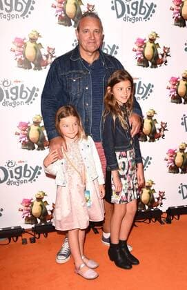 Digby Dragon World Premiere London.UK. Mark Moraghan, Yvie and Ella Hayler at Digby Dragon World Premiere held at The Conservatory, Barbican Centre, London 2nd July 2016. LMK392-60800-030716. 