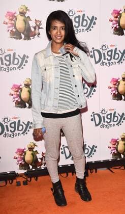 Digby Dragon World Premiere London.UK. Konnie Huq at Digby Dragon World Premiere held at The Conservatory, Barbican Centre, London 2nd July 2016. LMK392-60800-030716. 