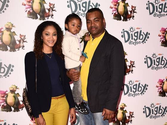 Digby Dragon World Premiere London.UK. Sgt Johnson Beharry. Malissa and Ayden at Digby Dragon World Premiere held at The Conservatory, Barbican Centre, London 2nd July 2016. LMK392-60800-030716. 