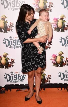 Digby Dragon World Premiere London.UK. Adele Silva and Sienna at Digby Dragon World Premiere held at The Conservatory, Barbican Centre, London 2nd July 2016. LMK392-60800-030716. 