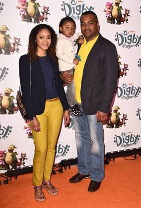 Digby Dragon World Premiere London.UK. Sgt Johnson Beharry. Malissa and Ayden at Digby Dragon World Premiere held at The Conservatory, Barbican Centre, London 2nd July 2016. LMK392-60800-030716. 