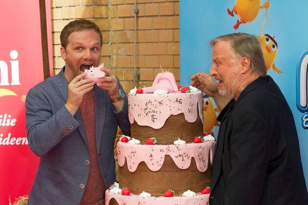 Ralf Schmitz und Axel Prahl - Deutschlandpremiere Mullewapp - Eine schöne Schweinerei im Kino der Kulturbrauerei in Berlin am 03.07.2016. Deutschlandpremiere Mullewapp - Eine schöne Schweinerei