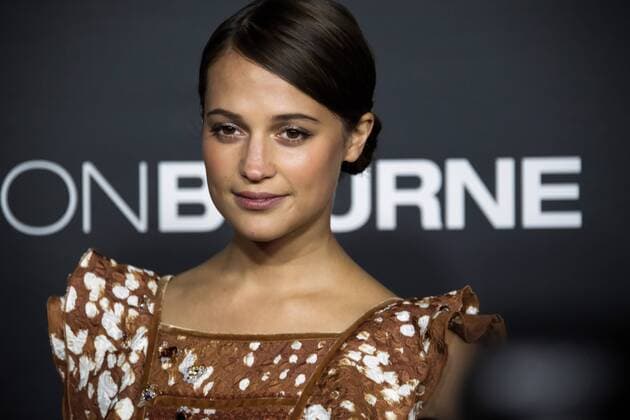 Jason Bourne Premiere in Sydney Australia: Matt Damon and Alicia Vikander at Jason Bourne Premiere Swedish actress Alicia Vikander poses for photographers on the red carpet at the Jason Bourne Premiere at Hoyts Entertainment Quarter in Sydney, Australia. Jason Bourne is the latest sequel in the Bourne franchise and directed by Paul Greengrass. FOR EDITORIAL USE ONLY.Pacific Press Agency  HughxPeterswald