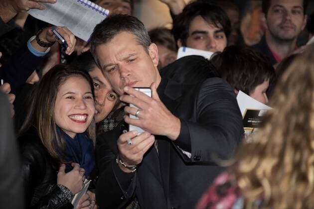 Jason Bourne Premiere in Sydney Australia: Matt Damon and Alicia Vikander at Jason Bourne Premiere Matt Damon greets fans at the Jason Bourne Premiere at Hoyts Entertainment Quarter in Sydney, Australia. Jason Bourne is the latest sequel in the Bourne franchise and directed by Paul Greengrass. FOR EDITORIAL USE ONLY.Pacific Press Agency  HughxPeterswald