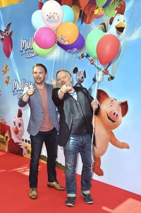 Ralf Schmitz und Axel Prahl bei der Premiere des Kinofilms Mullewapp - eine schöne Schweinerei im Kino in der Kulturbrauerei. Berlin, 03.07.2016 Foto:xJ.xQuinternx xFuturexImage