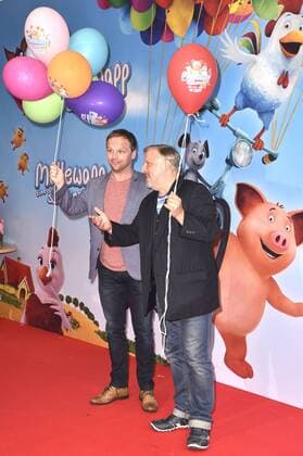 Ralf Schmitz und Axel Prahl bei der Premiere des Kinofilms Mullewapp - eine schöne Schweinerei im Kino in der Kulturbrauerei. Berlin, 03.07.2016 Foto:xJ.xQuinternx xFuturexImage