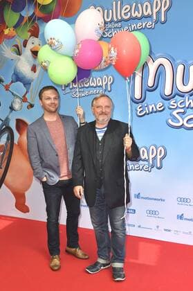 Ralf Schmitz und Axel Prahl bei der Premiere des Kinofilms Mullewapp - eine schöne Schweinerei im Kino in der Kulturbrauerei. Berlin, 03.07.2016 Foto:xJ.xQuinternx xFuturexImage