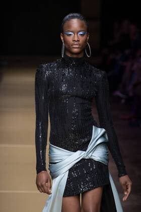 209209 Marineau Starface 2016-07-03 Paris France Paris Fashion week. Defilé Haute Couture Automne Hiver 2016 Versace. Editorial use only  Copyright: xMarineaux STAR_209209_012