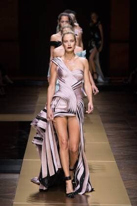 209209 Marineau Starface 2016-07-03 Paris France Paris Fashion week. Defilé Haute Couture Automne Hiver 2016 Versace. Editorial use only  Copyright: xMarineaux STAR_209209_060