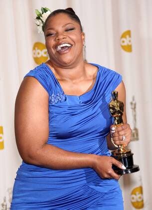 OSCARS: Beste Nebendarstellerin, Preisträgerinnen 2001-2010 Mar 07, 2010 - Hollywood, California, USA - OSCARS 2010 - Actress singer MO NIQUE in the pressroom with her Oscar for Best Performance by an Actress in a Supporting role for Precious: Based on the Novel Push by Sapphire at the 82nd Annual Academy Awards held at the Kodak Theater on Sunday. - ZUMAo05_