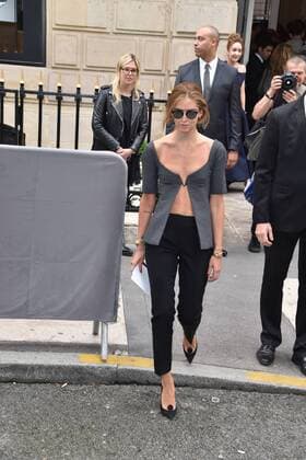 Chiara Ferragni attend the Christian Dior Haute Couture Fall Winter 2016-2017 show as part of Paris Fashion Week in Paris, France. PEOPLE: Fashion Week Modeschau Christian Dior - Fashion Week de Paris - 04 07 2016 LionelUrman 