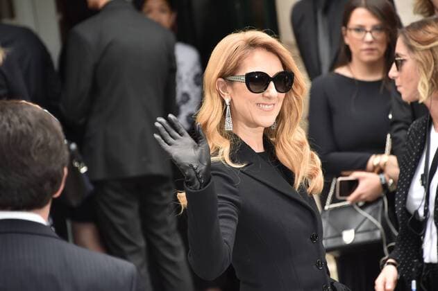 Celine Dion arrive at the Christian Dior Haute Couture Fall Winter 2016-2017 show as part of Paris Fashion Week in Paris, France. PEOPLE: Fashion Week Modeschau Christian Dior - Fashion Week de Paris - 04 07 2016 LionelUrman 