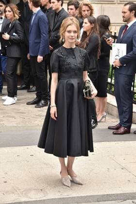 Natalia Vodianova arrive at the Christian Dior Haute Couture Fall Winter 2016-2017 show as part of Paris Fashion Week in Paris, France. PEOPLE: Fashion Week Modeschau Christian Dior - Fashion Week de Paris - 04 07 2016 LionelUrman 