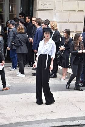 Christian Dior Haute Couture Fall Winter 2016-2017 show as part of Paris Fashion Week in Paris, France. PEOPLE: Fashion Week Modeschau Christian Dior - Fashion Week de Paris - 04 07 2016 LionelUrman 
