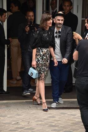 Marion Cotillard arrive at the Christian Dior Haute Couture Fall Winter 2016-2017 show as part of Paris Fashion Week in Paris, France. PEOPLE: Fashion Week Modeschau Christian Dior - Fashion Week de Paris - 04 07 2016 LionelUrman 