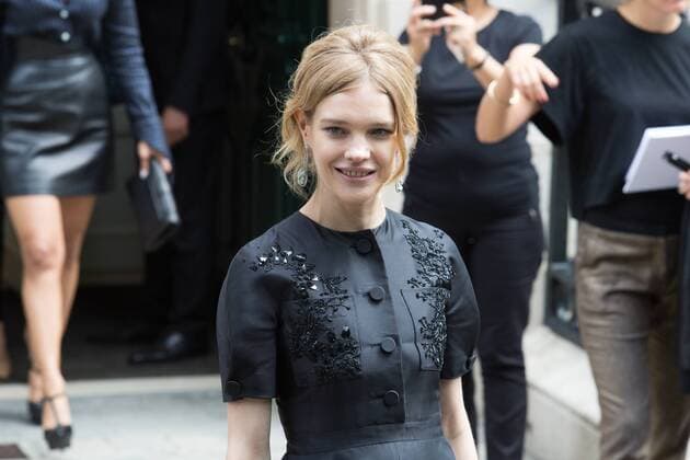 Natalia Vodianova - Ankunft zur Modenschau von Dior - Haute Couture Herbst Winter 2016 2017 in Paris - 04 07 2016 