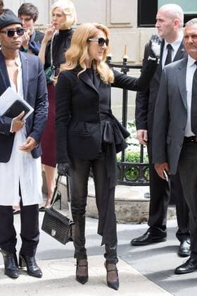 Celine Dion - Ankunft zur Modenschau von Dior - Haute Couture Herbst Winter 2016 2017 in Paris - 04 07 2016 