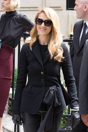 Celine Dion - Ankunft zur Modenschau von Dior - Haute Couture Herbst Winter 2016 2017 in Paris - 04 07 2016 