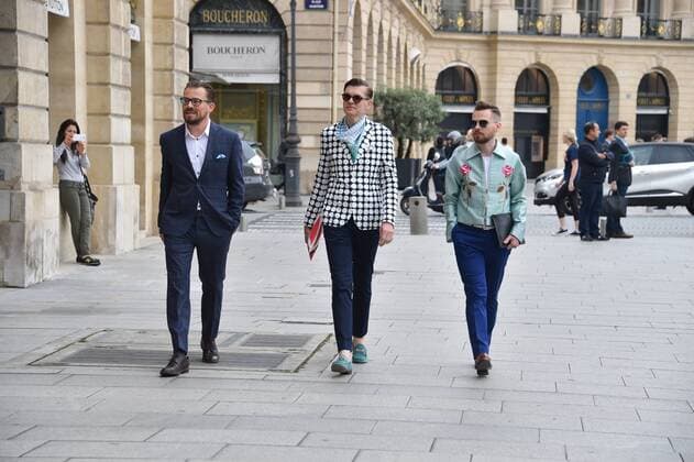 Paris Fashion Week - Prominente Gäste der Schiaparelli Show - Guest arrive at the Schiaparelli show in Place Vendome during Paris Fashion Week Haute Couture FW 16 17 on July 4, 2016 in Paris, France. - 04 07 2016 LionelUrman Panoramic 