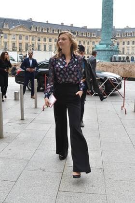 Paris Fashion Week - Prominente Gäste der Schiaparelli Show - Natalie Dormer at the Schiaparelli show in Place Vendome during Paris Fashion Week Haute Couture FW 16 17 on July 4, 2016 in Paris, France. - 04 07 2016 LionelUrman Panoramic 