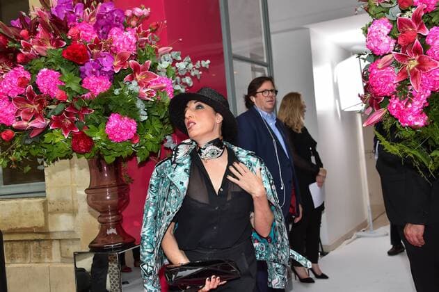 Paris Fashion Week - Prominente Gäste der Schiaparelli Show - Rossy de Palma at the Schiaparelli show in Place Vendome during Paris Fashion Week Haute Couture FW 16 17 on July 4, 2016 in Paris, France. - 04 07 2016 LionelUrman Panoramic 