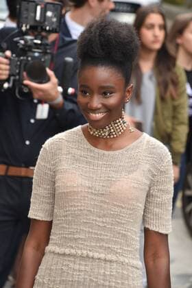 Karidja Toure - Defile Chanel - Fashion Week haute couture - Paris - 05 07 2016 LionelUrman Panoramic 
