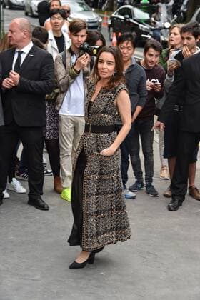 Elodie Bouchez - Defile Chanel - Fashion Week haute couture - Paris - 05 07 2016 LionelUrman Panoramic 