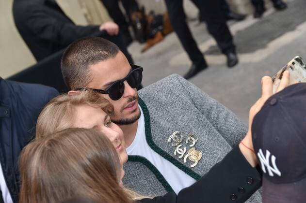 Baptiste Giabiconi - Defile Chanel - Fashion Week haute couture - Paris - 05 07 2016 LionelUrman Panoramic 