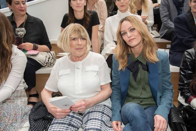 209246 Serge Arnal Starface 2016-07-05 Paris France Paris Fashion week. Defilé Haute Couture Automne Hiver 2016 Chanel. People. Paradis, Vanessa; Faithfull, Marianne  Copyright: xSergexArnalx xStarfacex STAR_209246_021