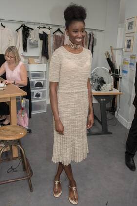 209246 Serge Arnal Starface 2016-07-05 Paris France Paris Fashion week. Defilé Haute Couture Automne Hiver 2016 Chanel. People. Toure, Karidja  Copyright: xSergexArnalx xStarfacex STAR_209246_056
