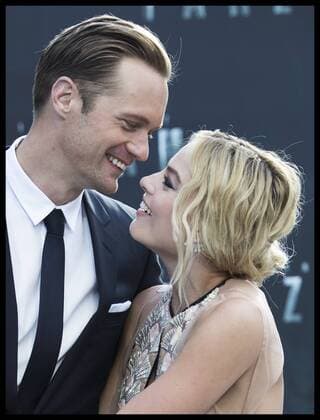 . 05 07 2016. London, United Kingdom. Tarzan and Jane... Alexander Skarsgard and Margot Robbie arriving at The Legend of Tarzan premiere in London.  xStephenxLockx xi-Imagesx IIM-13090-0030