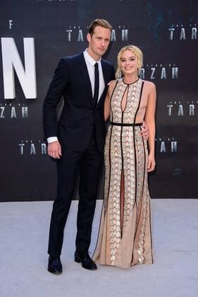. 05 07 2016. London, United Kingdom. Alexander Skarsgard and Margot Robbie attend the European Premiere Of The Legend Of Tarzan.  xChrisxJosephx xi-Imagesx IIM-13088-0039