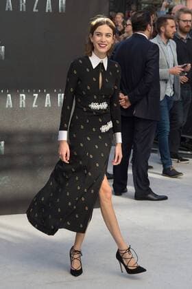 British model, presenter and fashion editor Alexa Chung attends The Legend of Tarzan European Premiere at the Odeon Leicester Square in London. JULY 5th 2016  JWNx162150