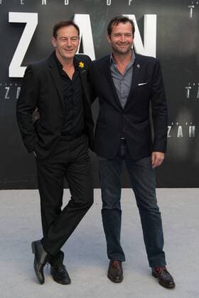 English actors Jason Isaacs and James Purefoy attending The Legend of Tarzan European Premiere at the Odeon Leicester Square in London. JULY 5th 2016  JWNx162150